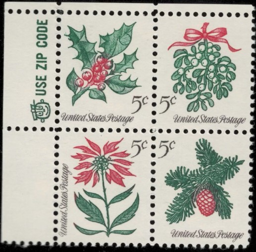 AMERİKA 1964 Noel Çiçekleri