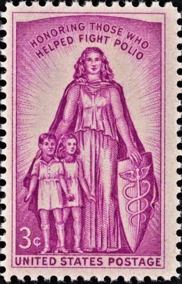 AMERİKA 1957 Çocuk Felci