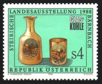 AVUSTURYA 1988 Sanat - Bärnbach’taki Steiermark Ulusal Sergisi