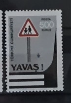 1979 TRAFİK KONULU SÜREKLİ POSTA MNH