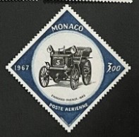 MONAKO 1967 PANHARD PHENİX KLASİK ARABA GRAND PRİX 25. YIL