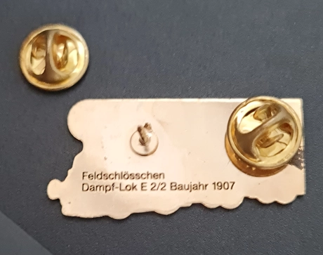 Feldschlösschen Buharlı Lokomotif Rozeti – 1907 Model E 2/2