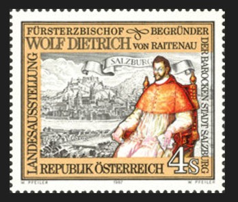 AVUSTURYA 1987 Prens Başpiskopos Wolf-Dietrich von Raitenau