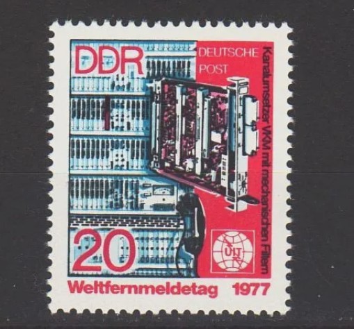 ALMANYA DDR 1977 DÜNYA TELEVİZYON GÜNÜ