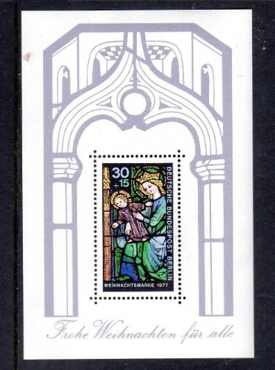 ALMANYA 1977 NOEL BLOK