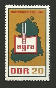  ALMANYA DDR 1979 TARIM FUARI ’AGRA’ MARKKLEEBERG