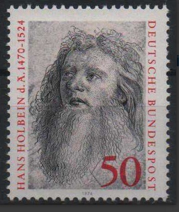 ALMANYA 1974 HANS HOLBEİN’İN ÖLÜMÜNÜN 450. YILDÖNÜMÜ