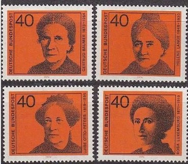  ALMANYA 1974 KADIN HAKLARI SAVUNUCULARI