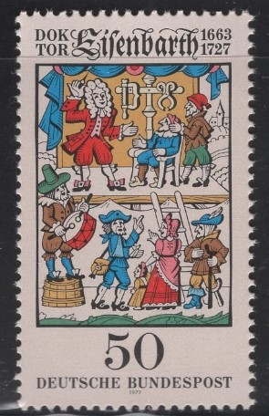 ALMANYA 1977 DR. JOHANN ANDREAS EISENBARTH’IN 250. YILI