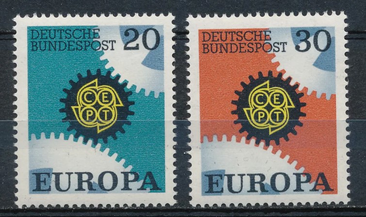 1967 ALMANYA EUROPA CEPT