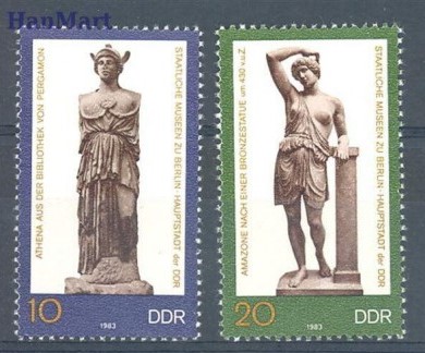 ALMANYA DDR 1983 SANAT ESERLERİ - MÜZE - HEYKELLER BERLİN