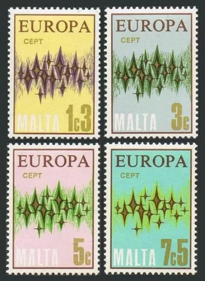 1972 MALTA EUROPA CEPT
