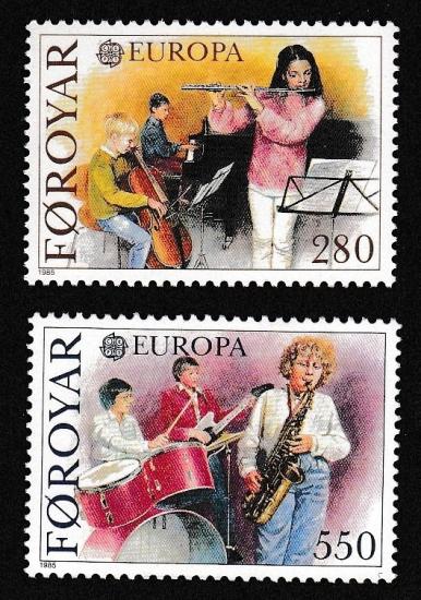 1985 FAROE ADALARI EUROPA CEPT