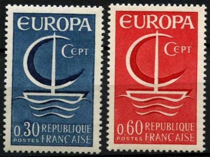 1966 FRANSA EUROPA CEPT