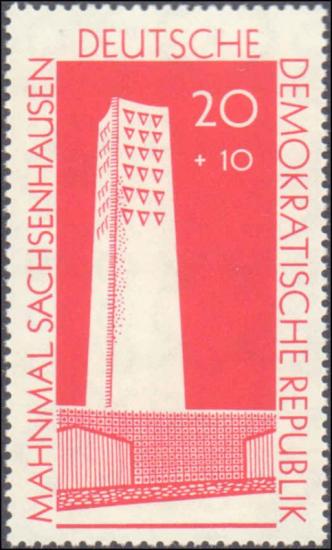ALMANYA DDR 1960 SACHSENHAUSEN ANITI 
