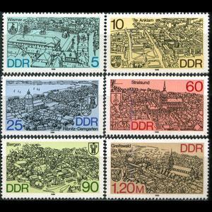 ALMANYA DDR (DDR) 1988 Bolge Başkentleri