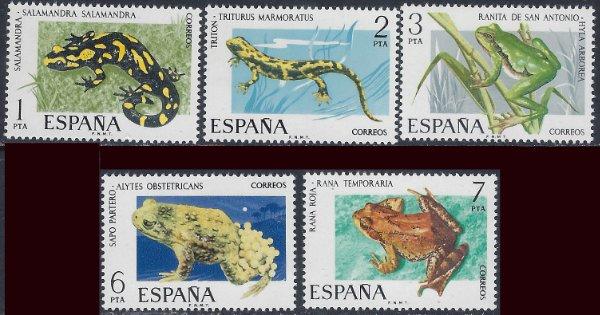 İSPANYA 1975 Fauna - Amfibiler