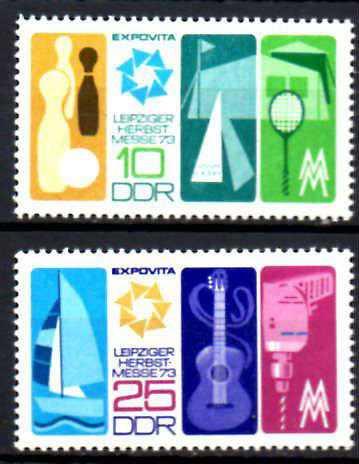 ALMANYA DDR 1973 LEİPZİG SONBAHAR FUARI