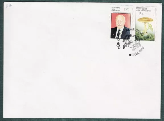KKTC 1998 DÜNYA POSTALAR GÜNÜ, ÖZEL TARİH DAMGALI ZARF