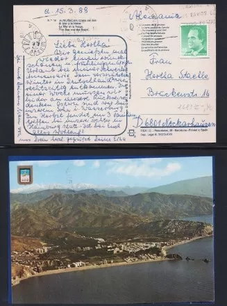 1988’den Almería’dan Mannheim’a: Tarihi Bir Kartpostal ve Akdeniz’in Büyüleyici Manzarası