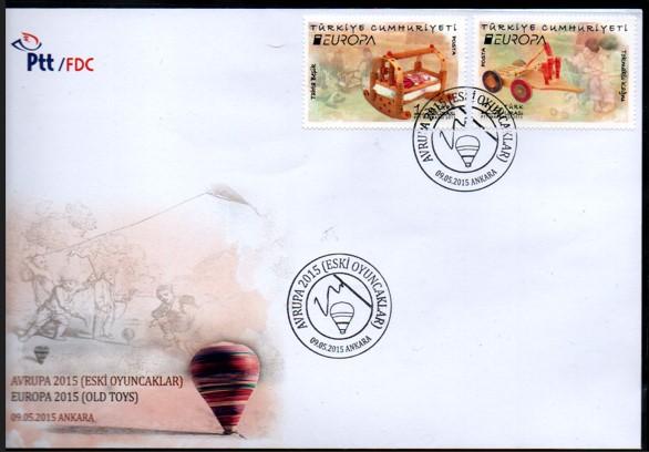 2015 AVRUPA ESKİ OYUNCAKLAR FDC