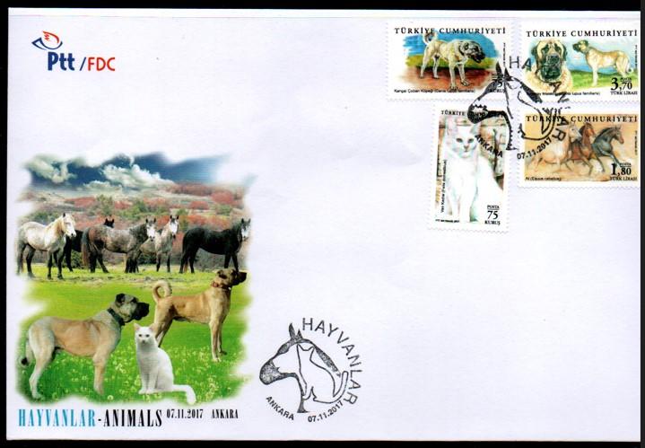2017 HAYVANLAR FDC