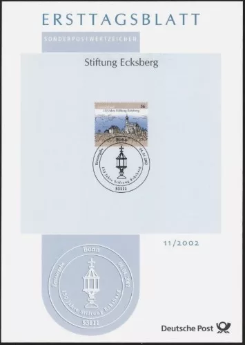 Almanya ETB, Ersttagsblatt 11/2002 – 100 Jahre Deutsches Museum