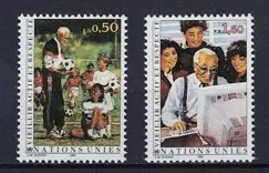  Birleşmiş Milletler Cenevre 1993 Onurlu Yaşlanma MNH