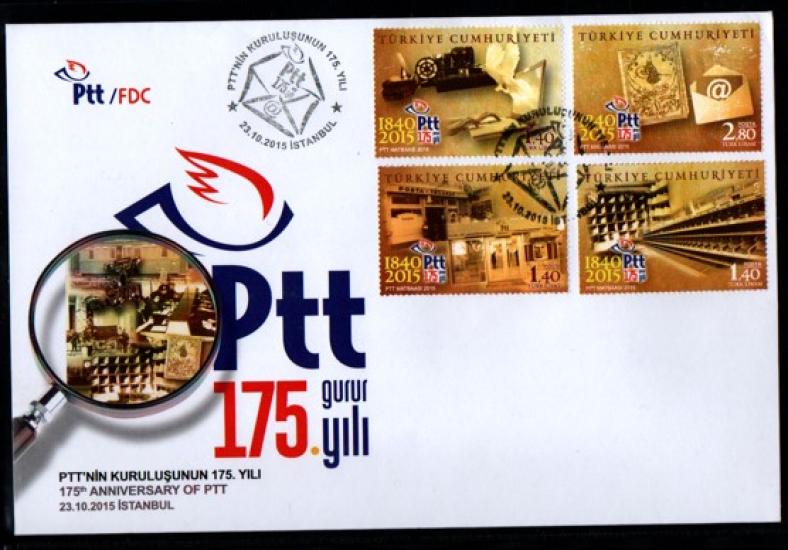 2015 PTT’NİN KURULUŞUNUN 175.YILI FDC