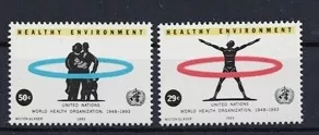 1993 BM Cenevre WHO’nun 45. Yıldönümü 2’li MNH