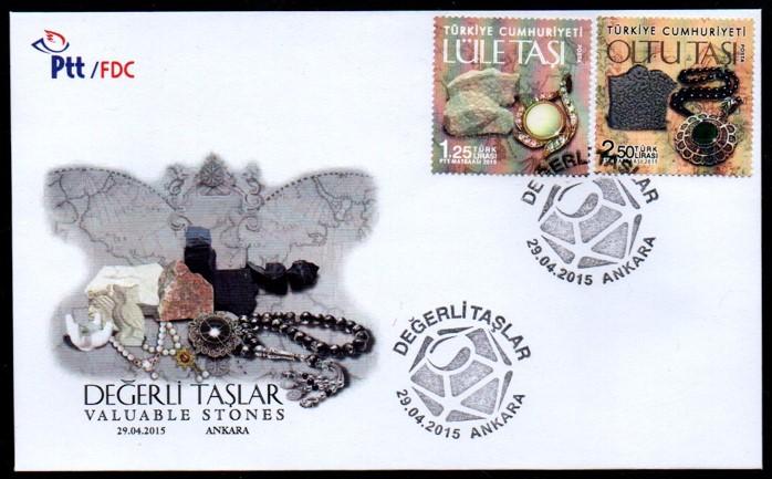 2015 DEĞERLİ TAŞLAR FDC