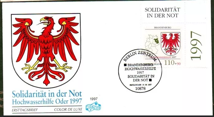 Almanya 1997 İhtiyaç Zamanlarında Dayanışma FDC