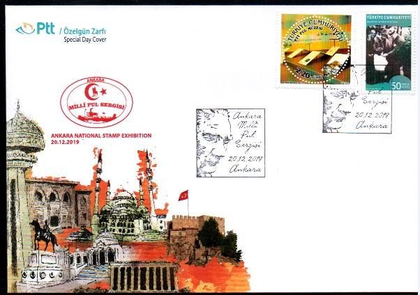 2019 ANKARA MİLLİ PUL SERGİSİ ÖZEL GÜN ZARFI