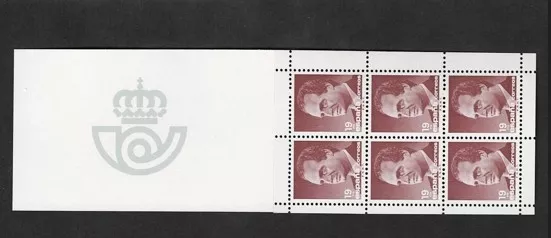 İspanya 1986 Kral I. Juan Carlos 19 Ptas Komple Pul Kitapçığı (MNH)