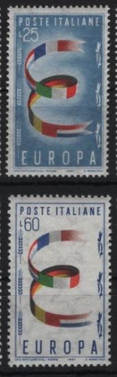 1957 İTALYA EUROPA CEPT