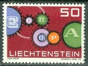 1961 LIECHTENSTEIN EUROPA CEPT