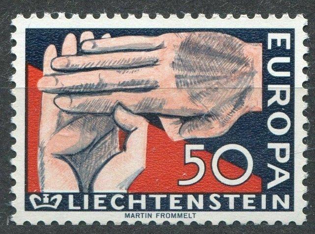 1962 LIECHTENSTEIN EUROPA CEPT