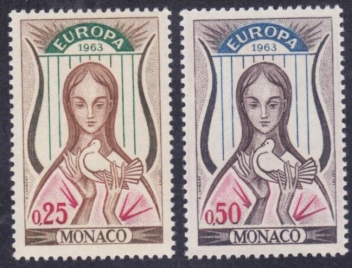 1963 Monako Europa Cept,