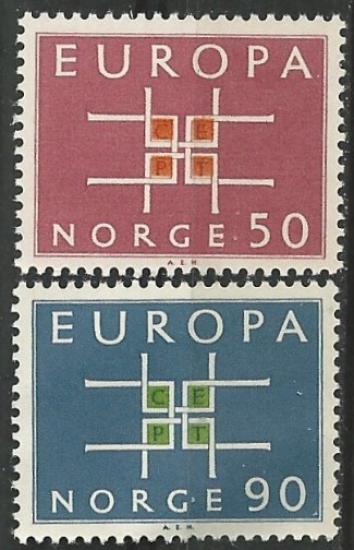 1963 Norveç Europa Cept,