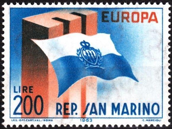 1963 San Marino Europa Cept,