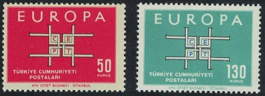 1963 Türkiye Europa Cept,