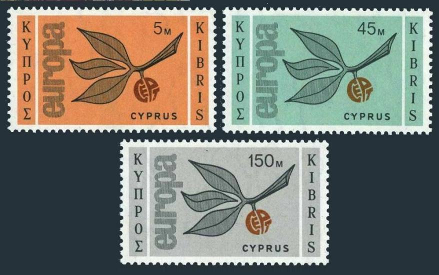 1965 KIBRIS EUROPA CEPT