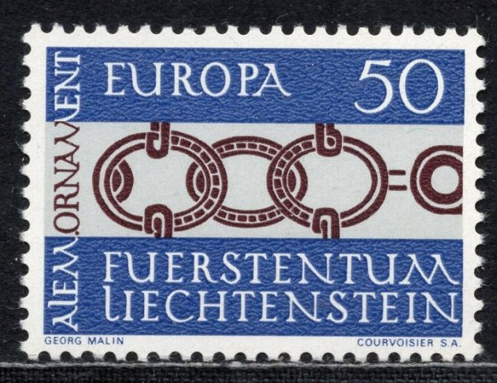 1965 LIECHTENSTEIN EUROPA CEPT