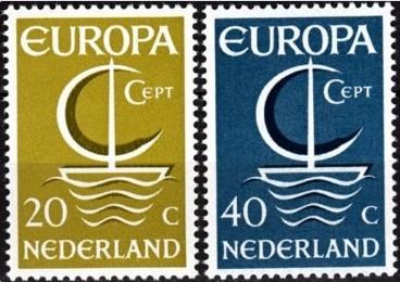 1966 HOLLANDA EUROPA CEPT, AVRUPA CEPT, HOLLANDA CEPT,