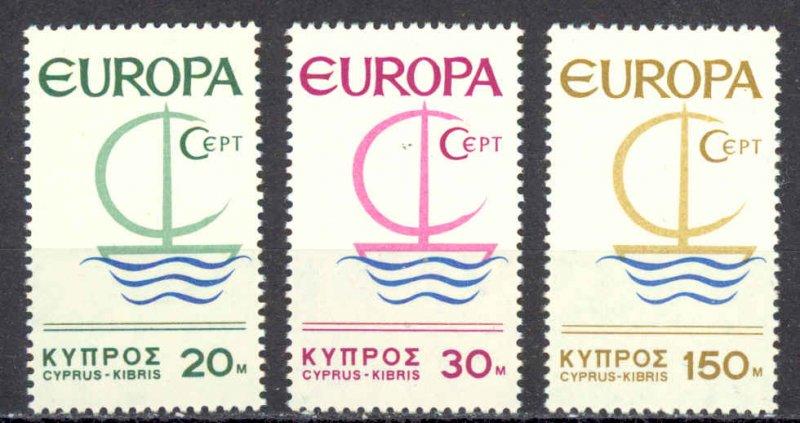 1966 GÜNEY KIBRIS EUROPA CEPT