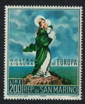 1966 San Marino Europa Cept, SAN MARİNO AVRUPA CEPT, 