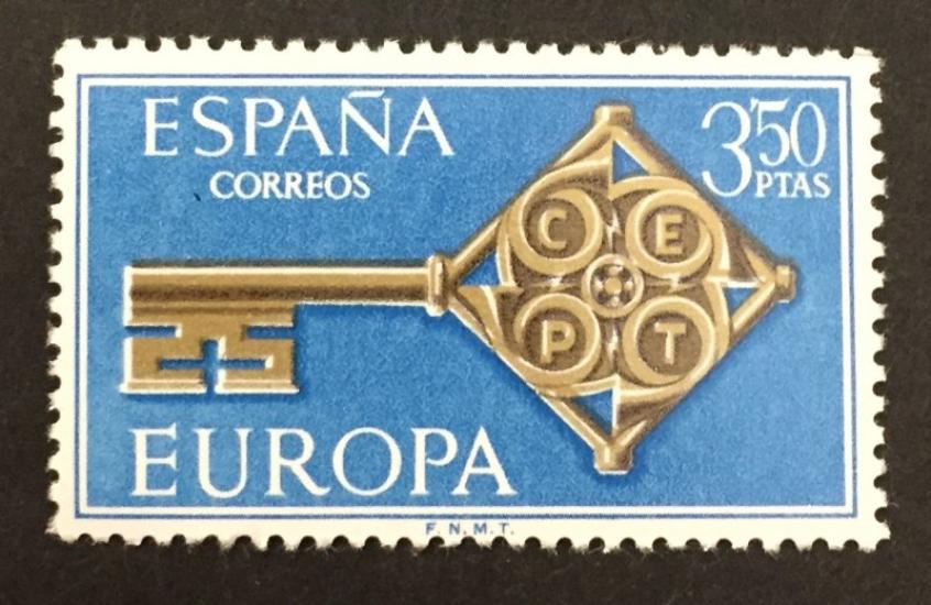 1968 İSPANYA EUROPA CEPT