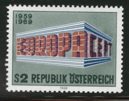 1969 AVUSTURYA EUROPA CEPT