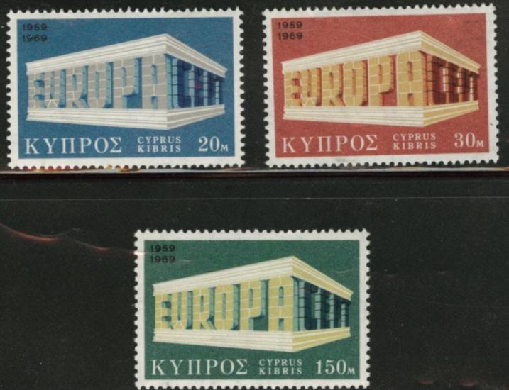 1969 GÜNEY KIBRIS EUROPA CEPT