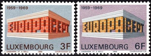 1969 LÜKSEMBURG EUROPA CEPT